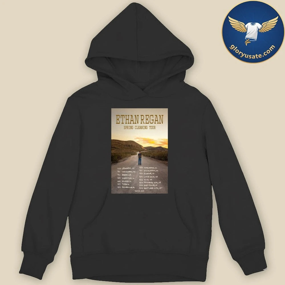 Ethan Regan Spring Cleaning Tour 2026 Poster Shirt