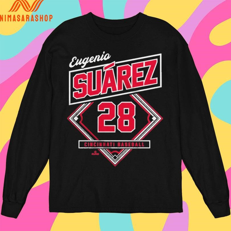 Eugenio Suarez 28 Cincinnati Baseball Classic Diamond Shirts