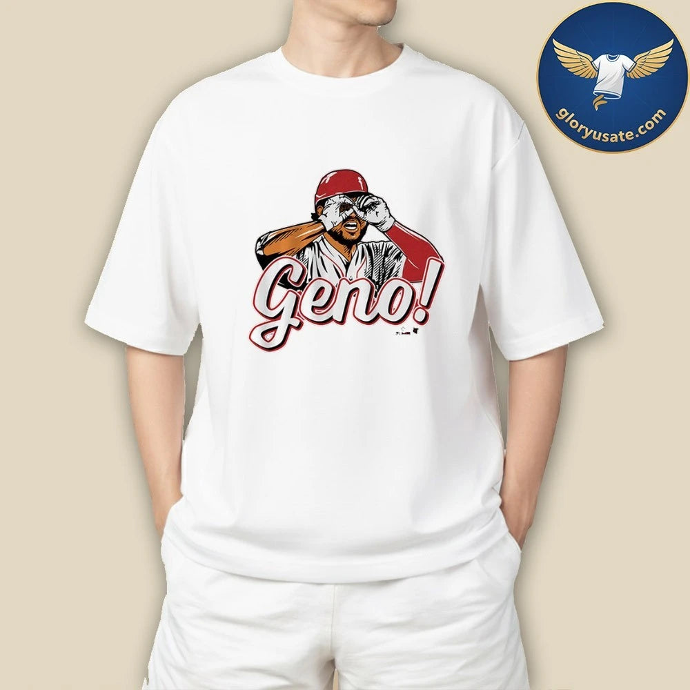 Eugenio Suarez Geno Goggles Cincinnati Shirt