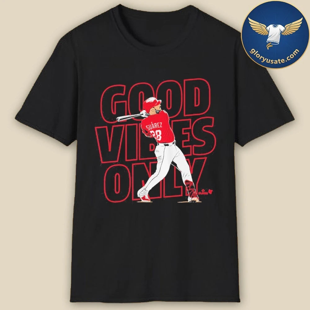 Eugenio Suarez Good Vibes Only Cincinnati Shirt