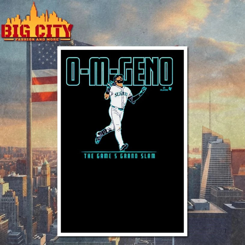 Eugenio Suarez O-M-GenoThe Game 5 Grand Slam Shirt