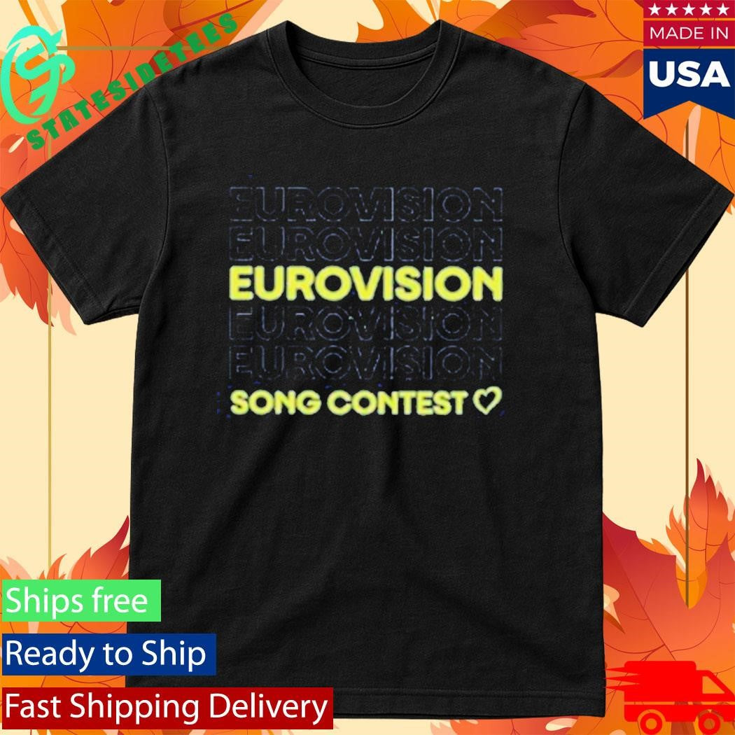 Eurovision Song Contest Repeat Logo Shirt