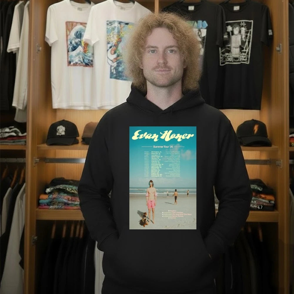 Evan Honer Summer Tour 2026 Poster Shirt