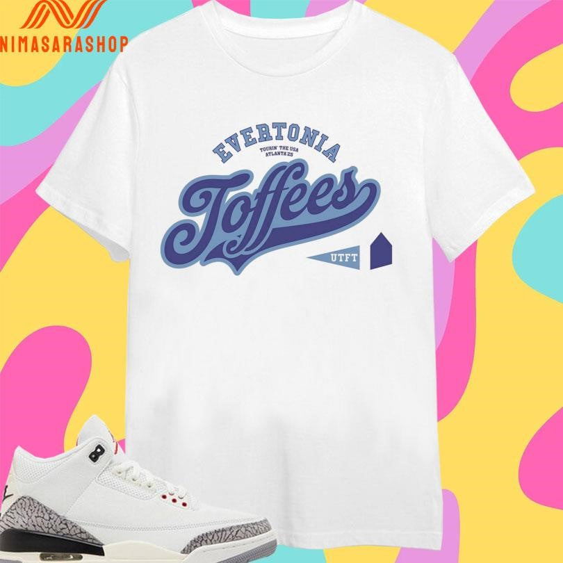 Evertonia Tourin’ The Usa Atlanta ’25 Toffees Utft Shirts