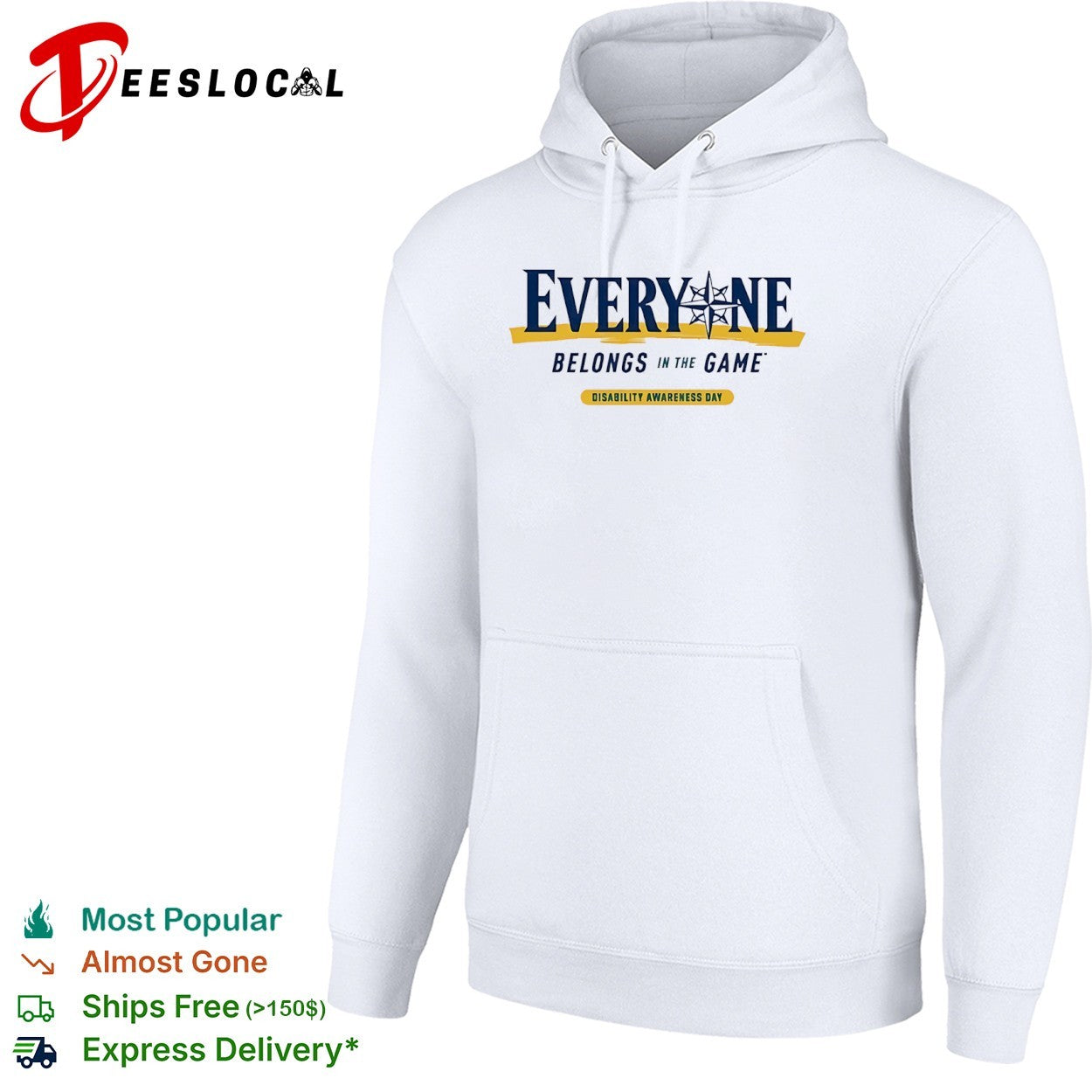 Everyone Belongs in the Game Disability Awareness Day Shirt