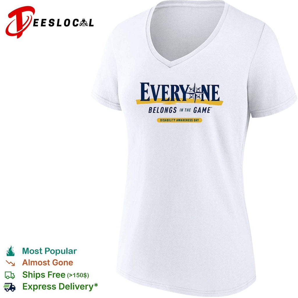 Everyone Belongs in the Game Disability Awareness Day Shirt