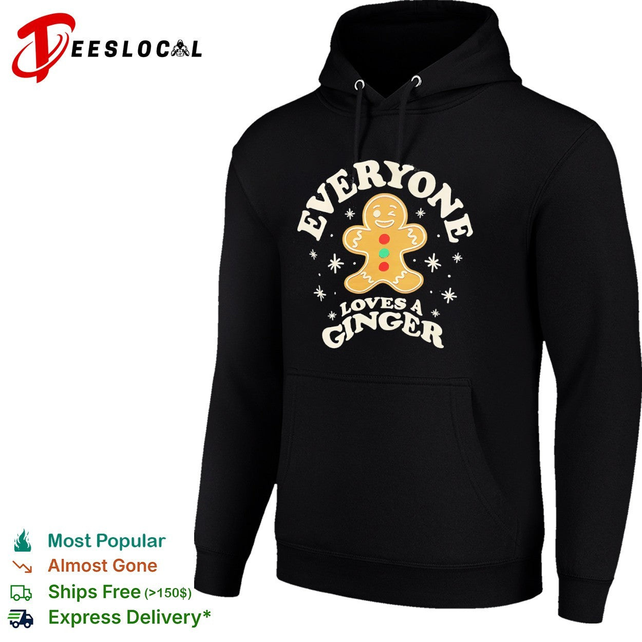Everyone loves a ginger gingerbread Christmas shirt