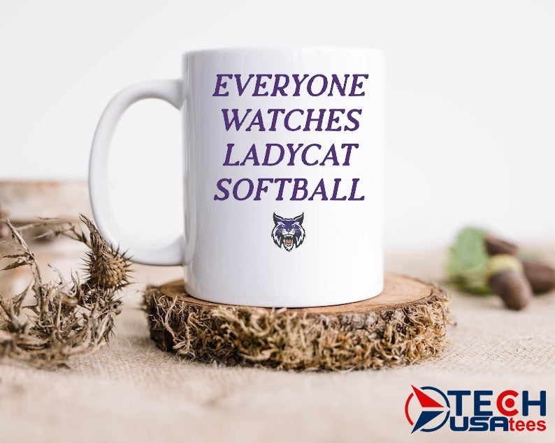 Everyone watches Ladycat Softball Hallsville Bobcat shirt
