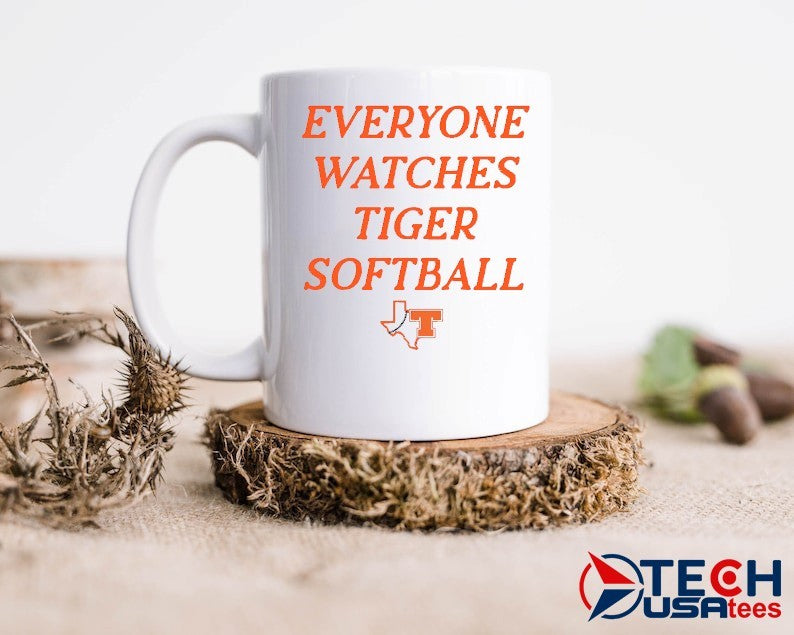 Everyone watches Tiger Softball shirt