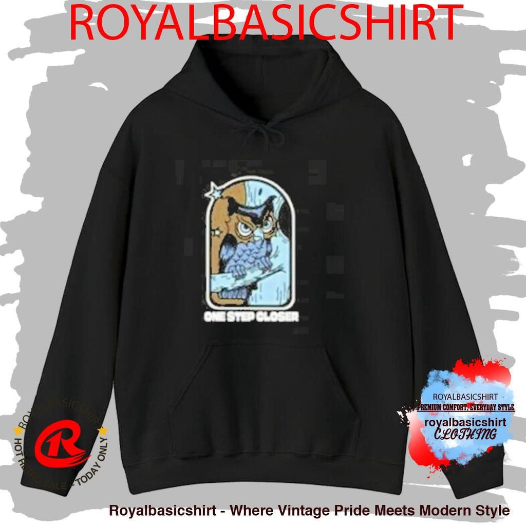 Evil Greed One Step Closer Owl Shirt