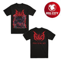 Evilgreed Fulci Opening The Hell Gates Two Sided Shirt