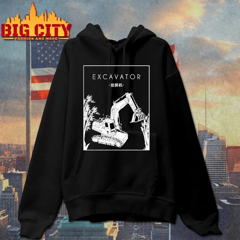 Excavator Chinese Hanzi Backhoe Hydraulic’ shirt