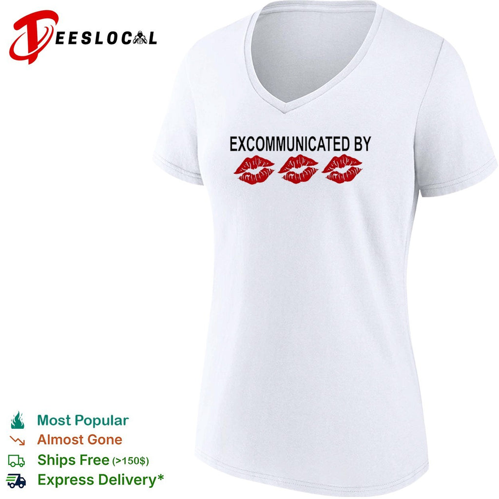 Excommunicated by lips shirt