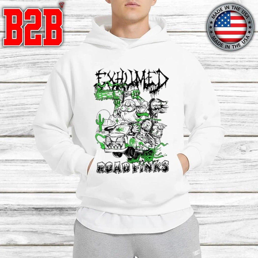Exhumed Red Asphalt Road Fink Shirt