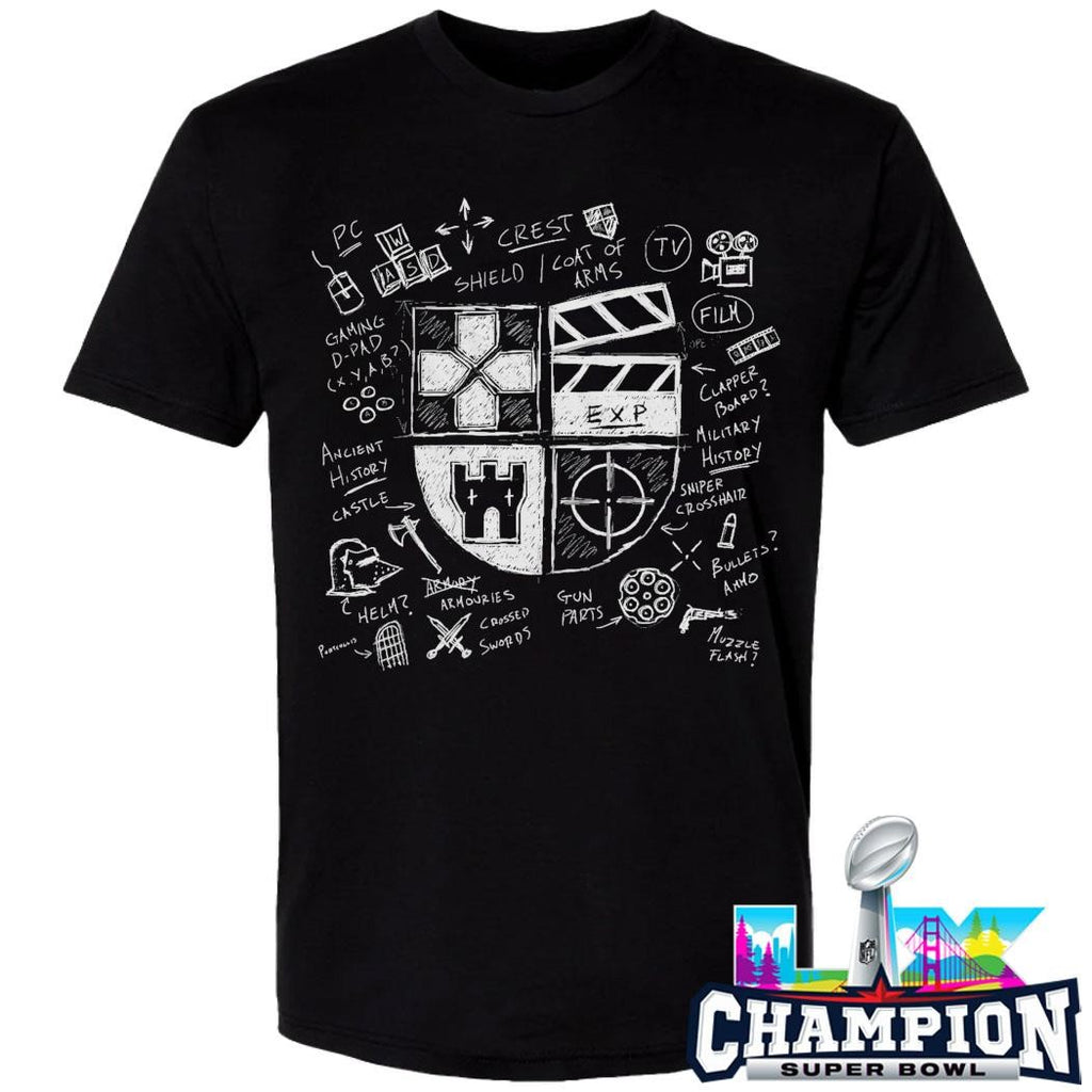 Exp Birthday Logo Sketch Shirt
