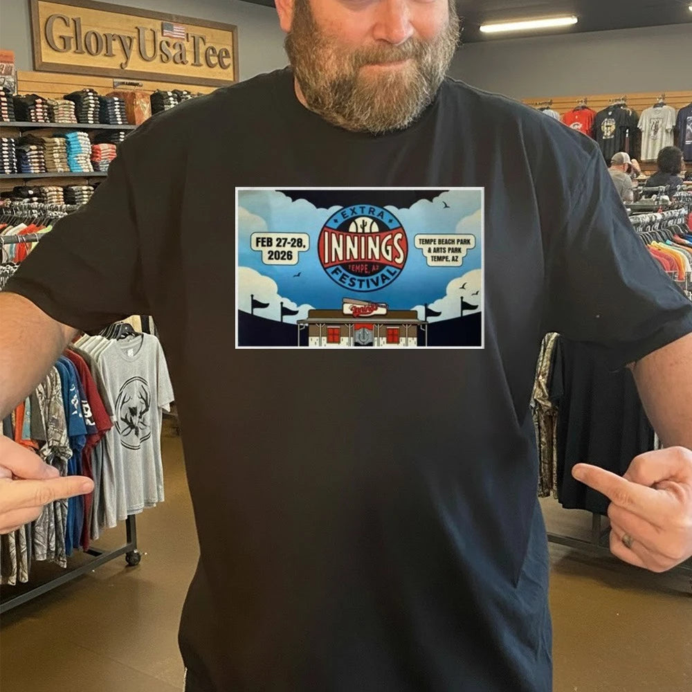 Extra Innings Feb 27 and 28 2026 Tempe, AZ Landscape Poster Shirt