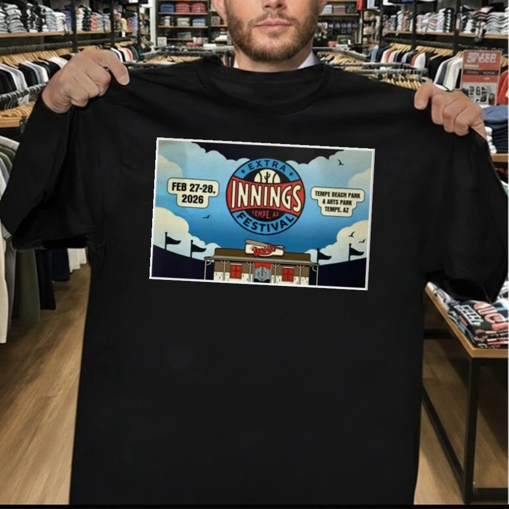Extra Innings Feb 27 and 28 2026 Tempe, AZ Landscape Poster Shirt