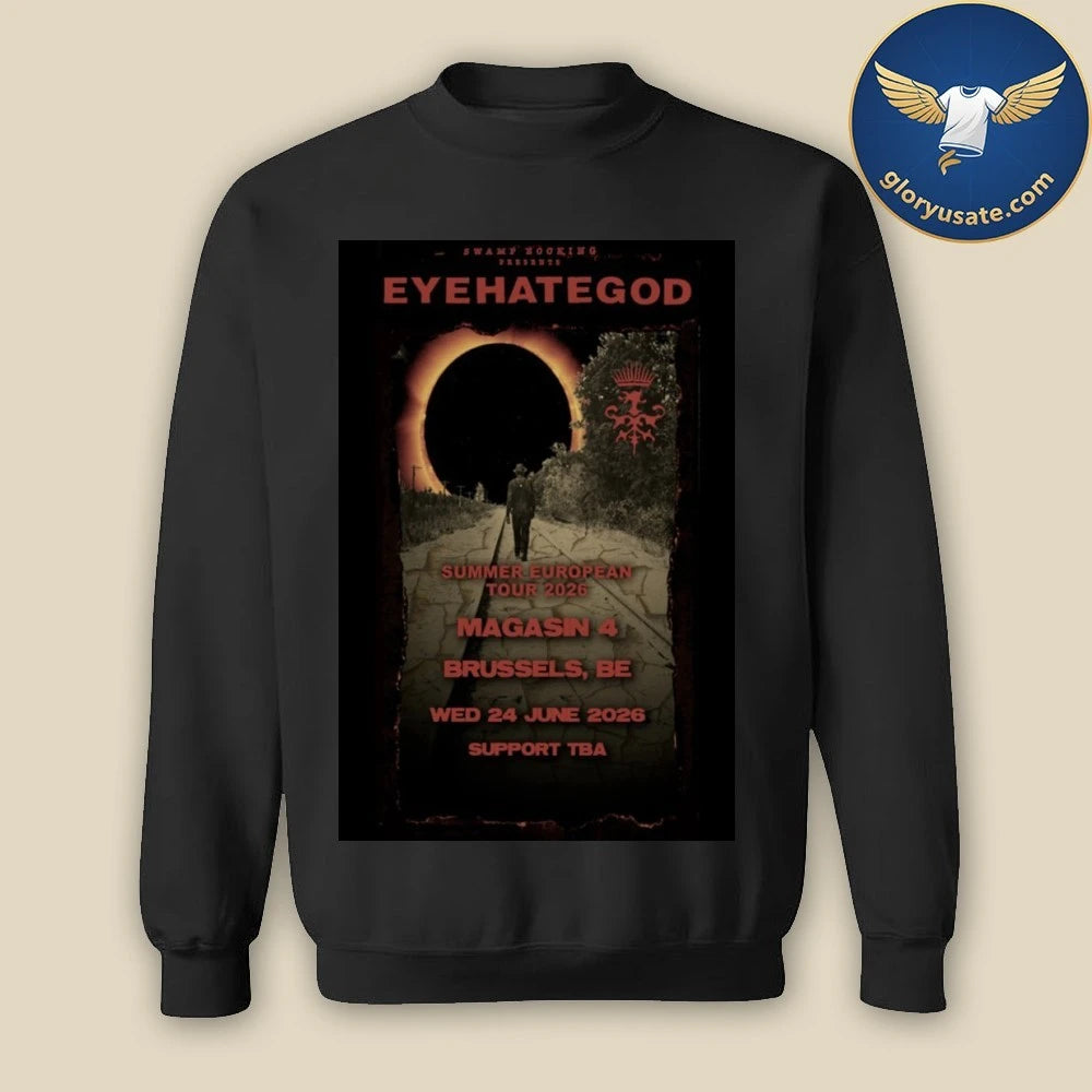 Eyehategod June 24 2026 Magasin 4 Bruxelles BE Poster Shirt