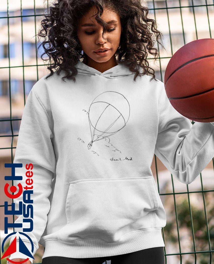 Snail mail hot air balloon shirt