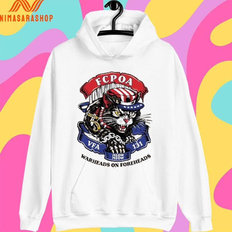 FCPOA VFA-131 Meow Warheads On Foreheads Shirts