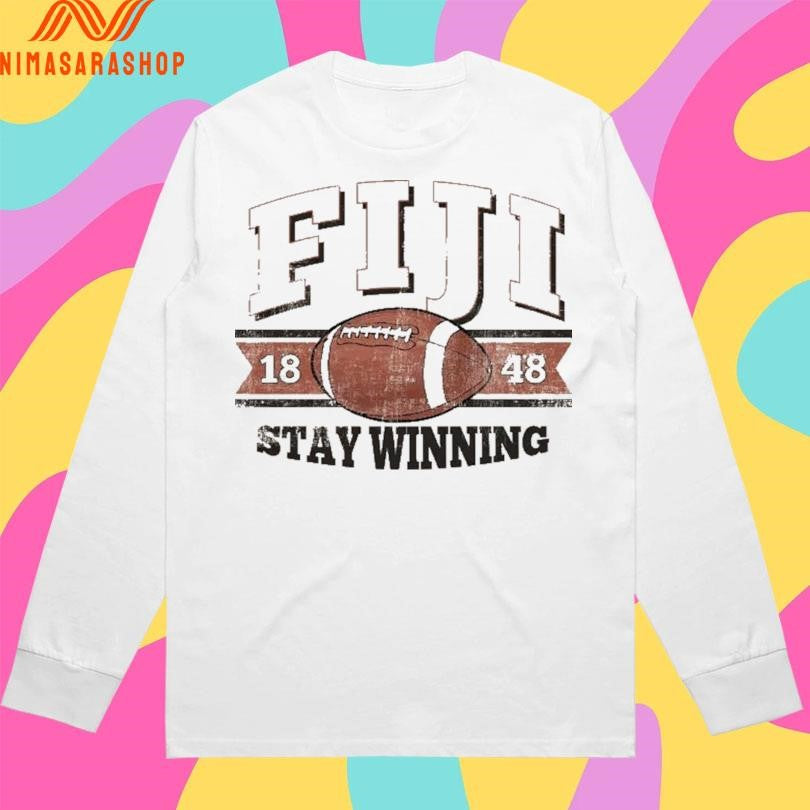 FIJI Stay Winning Football 1848 Shirts