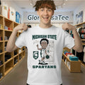 FLOOR GENERAL Michigan State Spartans Graphic Shirt