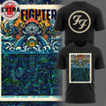 FOO FIGHTER Tour Dublin Speciale Logo Two Sided Shirt