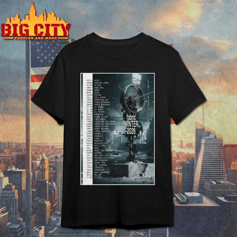 Fabric Winter Tour 2026 Poster shirt