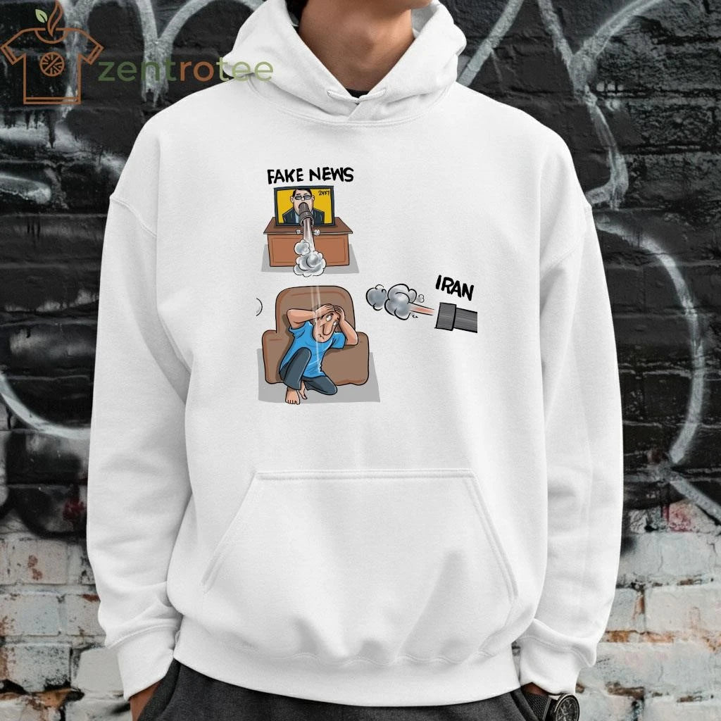 Fake News US-Israel vs Iran war 2026 tee