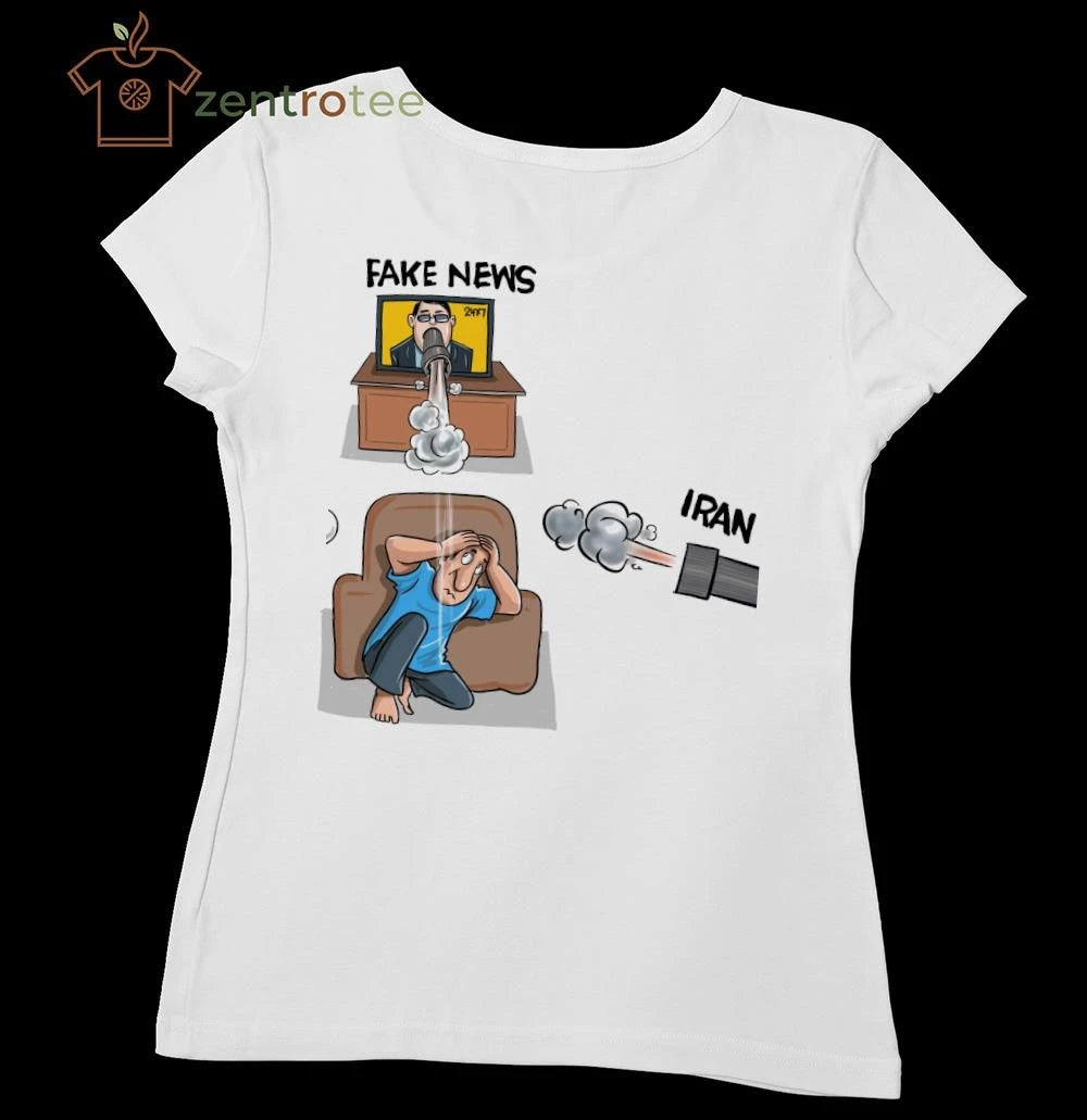 Fake News US-Israel vs Iran war 2026 tee