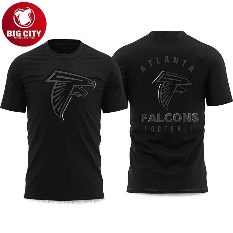 Falcons Back In Black 2025 Two Sided Shirt