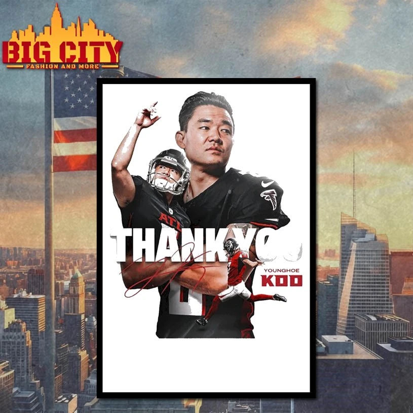 Falcons Thank You Younghoe Koo Shirt