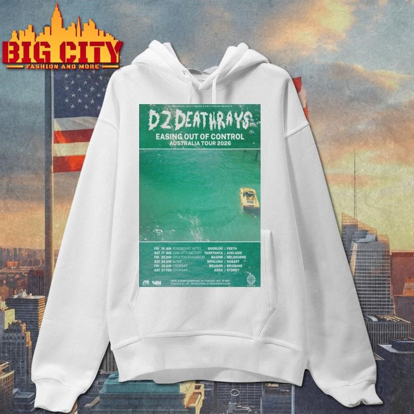 Fall Tour 2026 DZ Deathrays Poster shirt