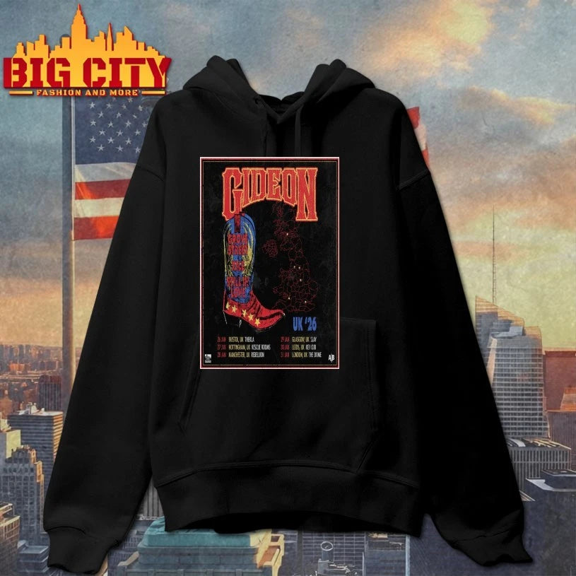 Fall Tour 2026 Gideon Band Poster shirt
