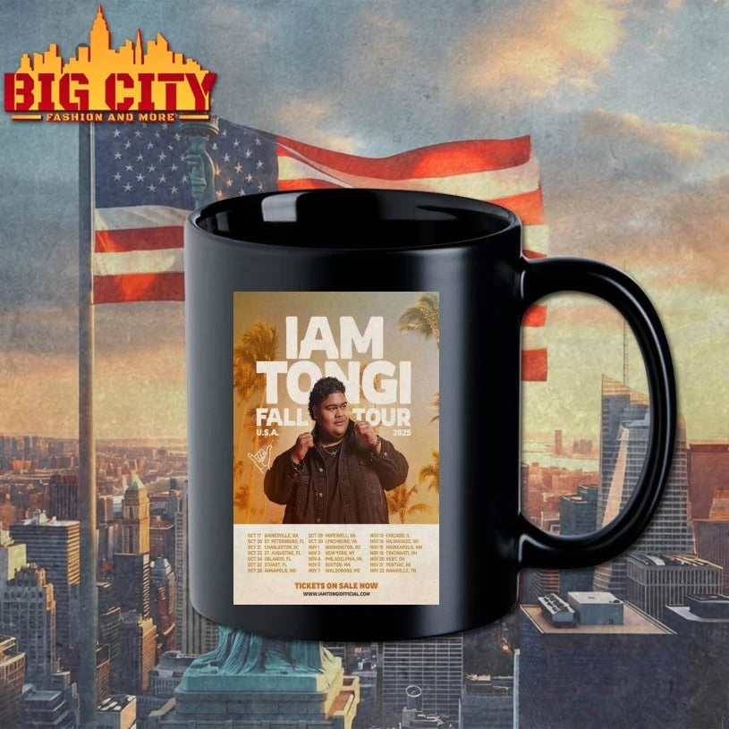 Fall Tour USA 2025 Iam Tongi Poster shirt
