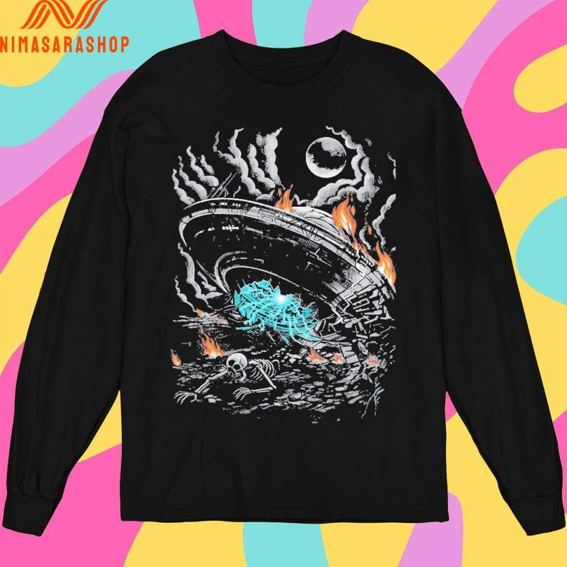 Fallen Vessel Flying Saucer Shirts
