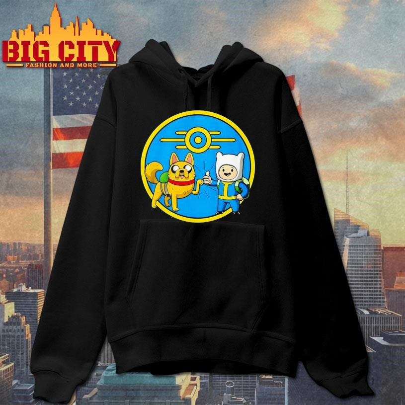 Fallout Adventure Time Wasteland Time Logo Shirt
