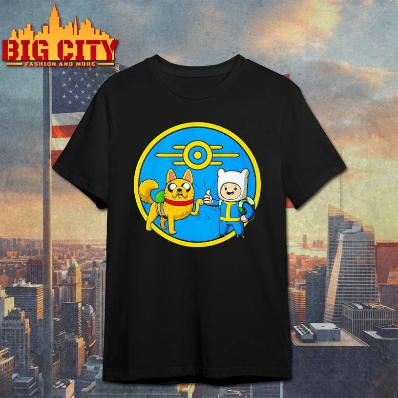 Fallout Adventure Time Wasteland Time Logo Shirt