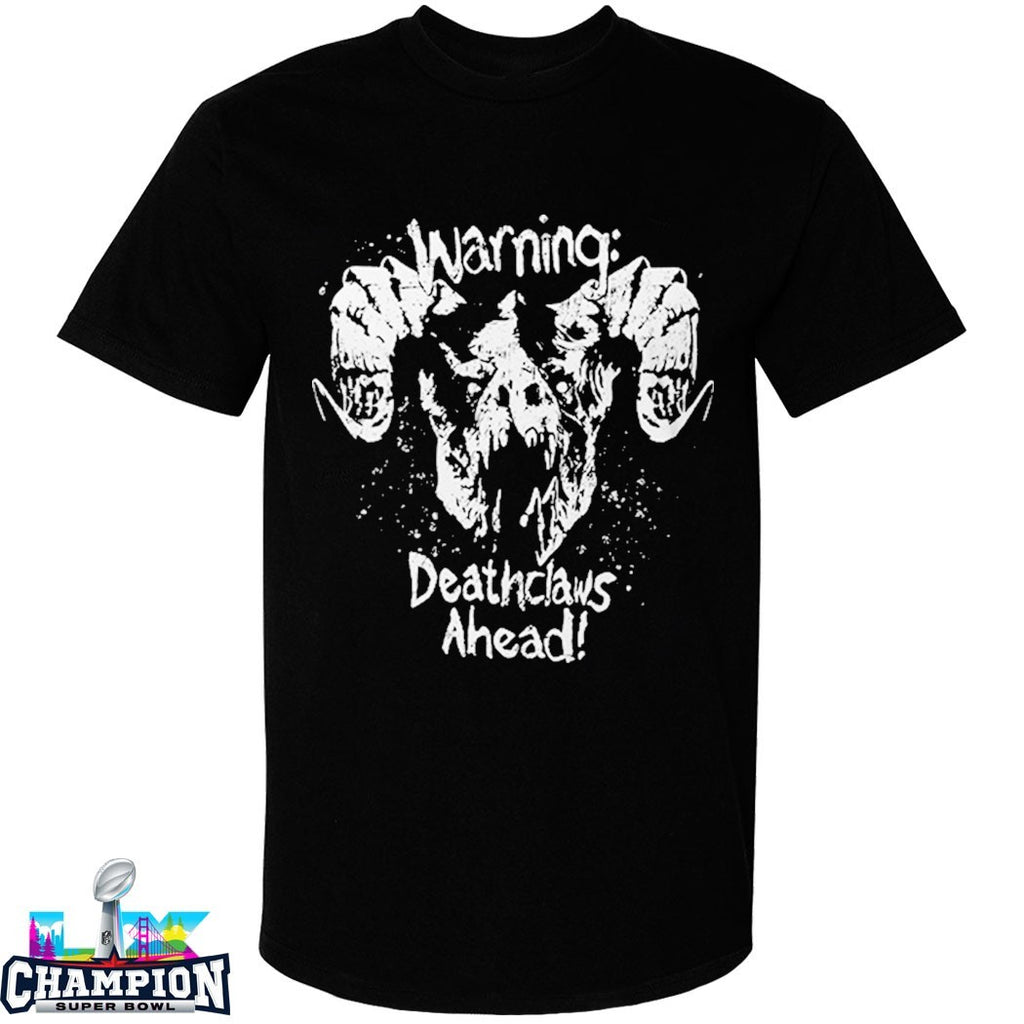Fallout Warning Deathclaws Ahead T-shirts