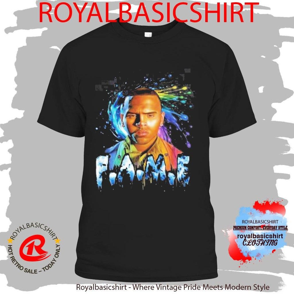 Fame 15Th Anniversary Spiral Sun Fade Raw Edge Shirt