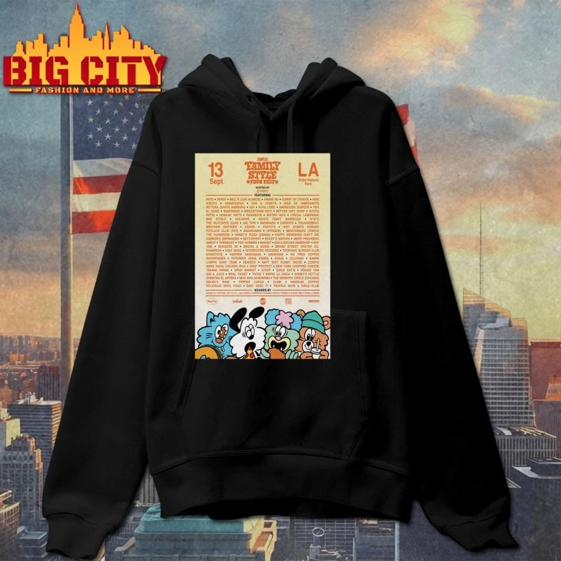 Family Style Food Festival Sep 13, 2025 Los Angeles, State History Park Poster Shirt