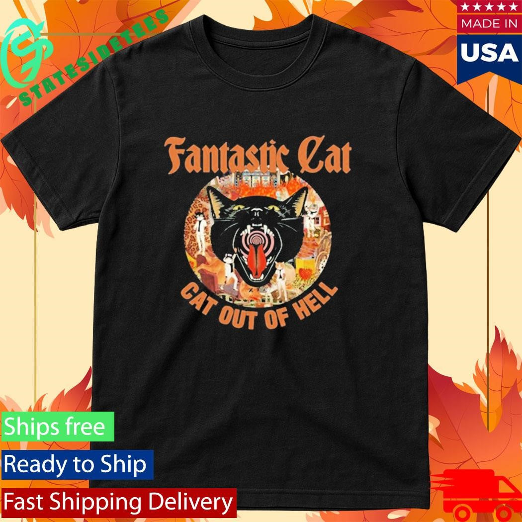 Fantastic Cat Cat Out Of Hell Shirt