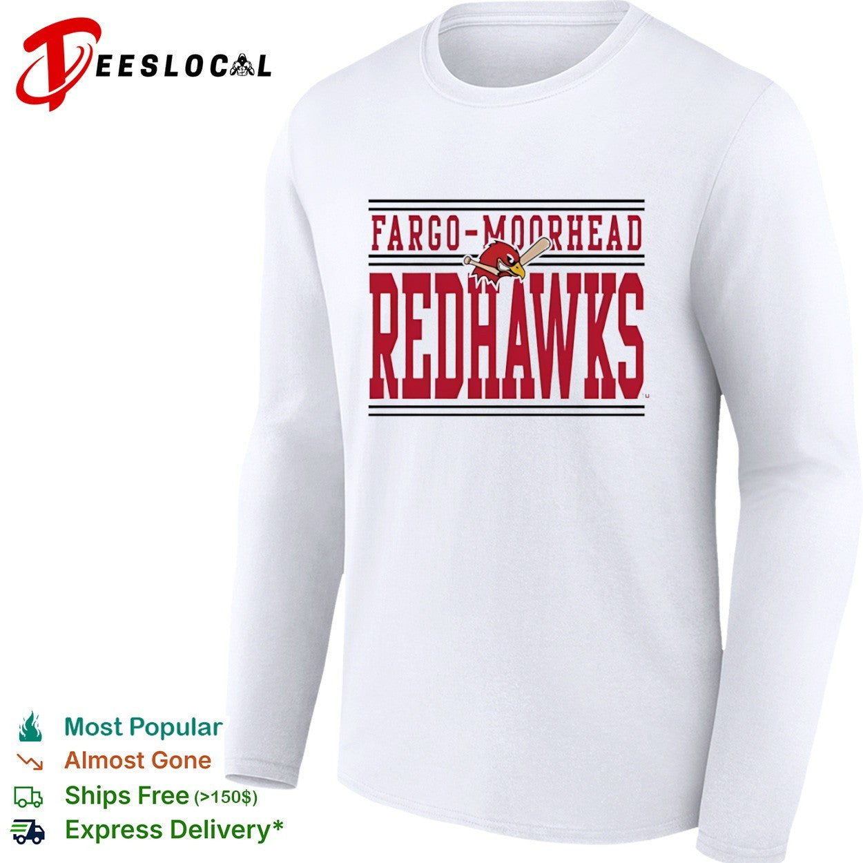 Fargo Moorhead Redhawks Baseball shirt
