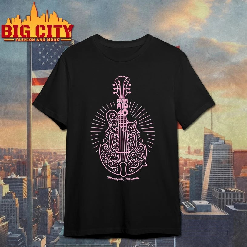 Farm Aid 40 Mandolin shirts