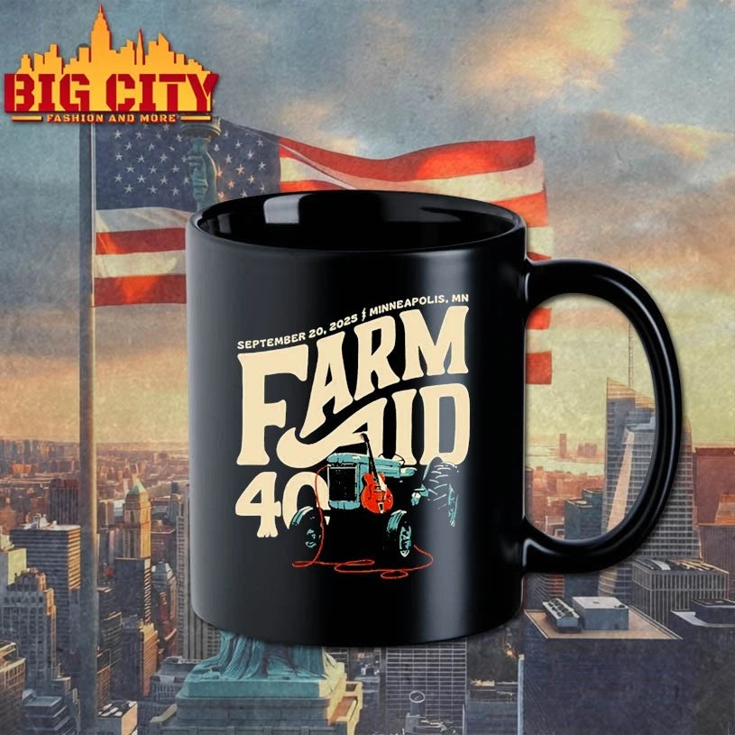 Farm Aid 40 Tractor AMP 9.20.2025 shirt
