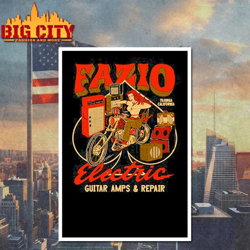 Fazio Electric Guitar Amps And Repair shirt