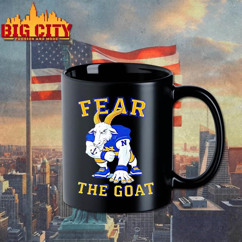 Fear The Goat Navy Midshipmen Football Mascot Shirt
