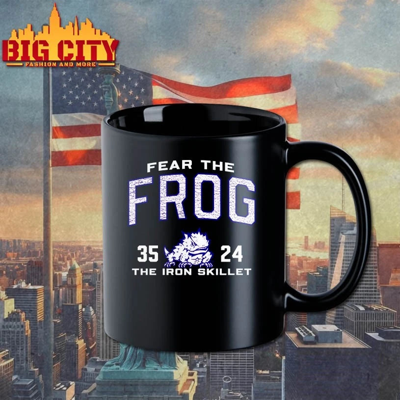 Fear the Frog TCU Horned Frogs vs. SMU Mustangs 2025 Shirt