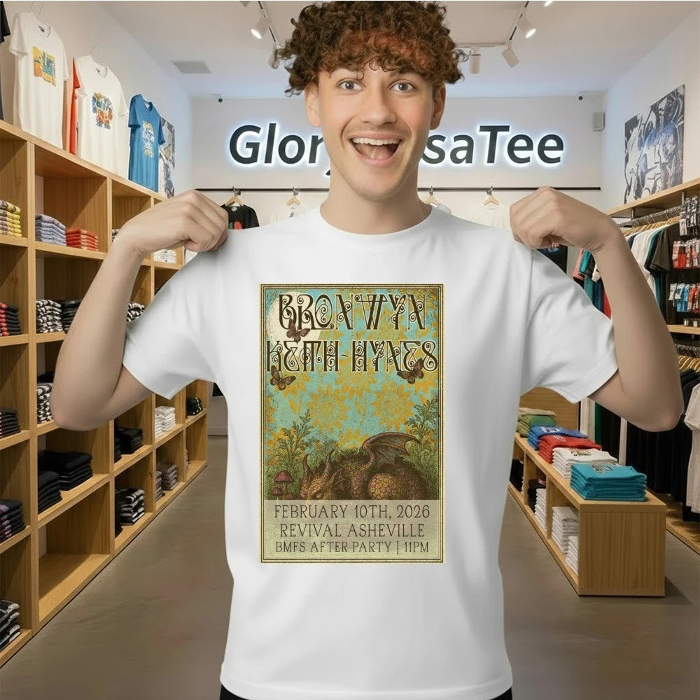 Feb 10 2026 Bronwyn Keith-Hynes Asheville NC Poster Shirt
