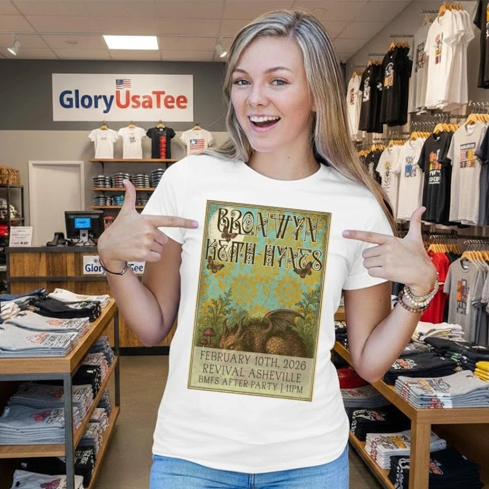 Feb 10 2026 Bronwyn Keith-Hynes Asheville NC Poster Shirt